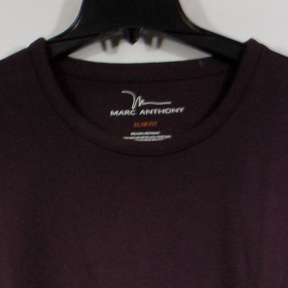 Marc Anthony Burgundy Long Sleeve Crew Neck Size XXL - Picture 5 of 5